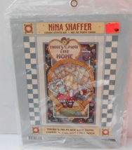 There's No Place Like Home Cross Stitch Kit Nina Shaffer Leisure Arts New - $19.79