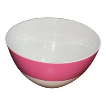 Bowl Continental Dining Pink Lenox Wide Band Cereal Soup - $17.84
