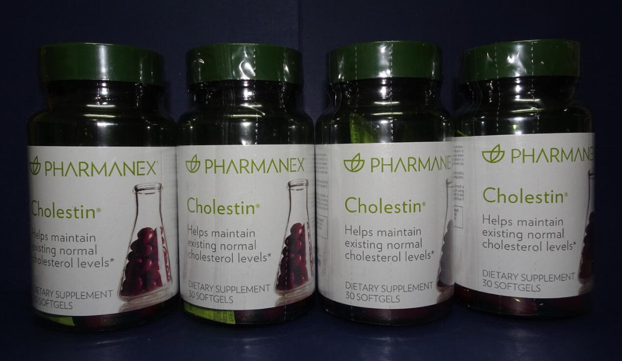 Four pack: Nu Skin Nuskin Pharmanex Cholestin 30 Softgels SEALED x4 - $202.00