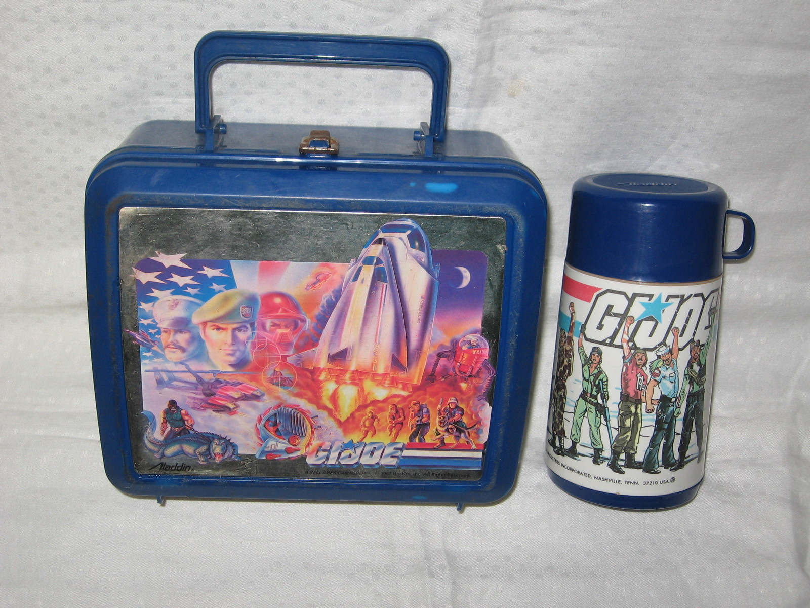 Vintage 1992 Treasure Trolls 8oz Thermos For Lunchbox W/Stopper