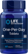 MAKE OFFER! 2 Pack Life Extension One-Per-Day 60 Tablets Multivitamin Mi... - $38.00