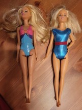 2 Mattel Barbie Dhb64 #FJC95 Barbie Doll Blond Hair - $14.75