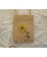 Handcrafted Gift bag with Paper Quilled Sunflower  - $10.99
