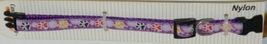 Canine Country 39401 Adjustable Dog Collar Purple Toy Size 8 12 Nylon Package 1 image 3