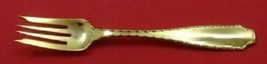 Marquise Vermeil By Tiffany and Co. Sterling Silver Salad Fork 6 3/4&quot; Gold - $167.31