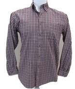 L.L. Bean Plaid Long Sleeve Shirt Men&#39;s Size Medium-Regular 100% Cotton - $16.70