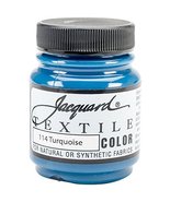 Jacquard Products Jacquard Textile Color Fabric Paint, 2.25-Ounce, Turqu... - $3.95