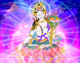Haunted White Tara Peace prosperity Calm life Changes goddess brings the best - $129.77