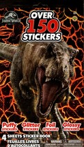 Jurassic World  - Over 150 Stickers 4 Sheet Sticker Book - $8.90