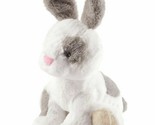 NWT Carters Plush Toy Stuffed Animal Lovey White Patch Bunny Rabbit East... - $21.99