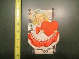 Valentine Vintage Card Hallmark Card For a Sweet little Girl - $5.99