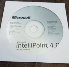 Microsoft Intellipoint 4.0 Mouse Software CD  - $4.98