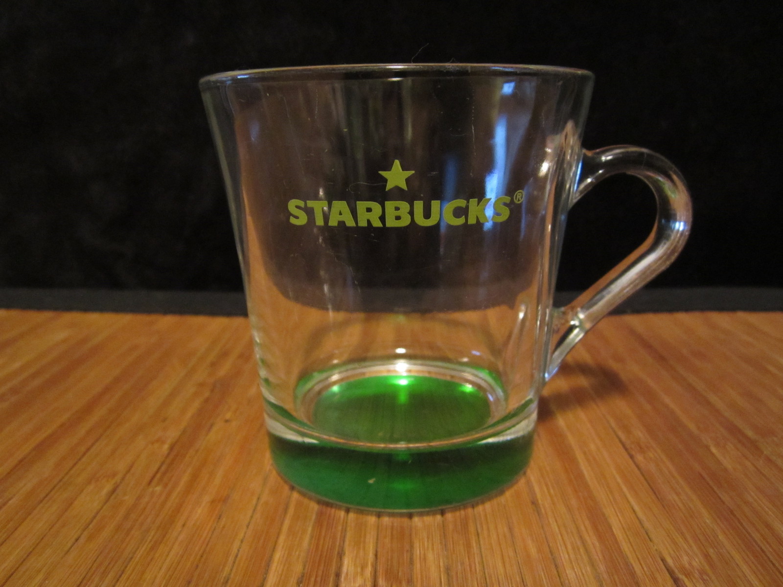 Starbucks Clear Glass Coffee Mug