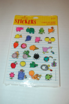 Vintage 1984 Hallmark Cards Stickers 4 Sheets New In Pack Scrapbooking Cute - $21.99