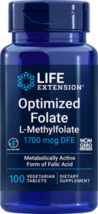 MAKE OFFER! 4 Pack Life Extension Optimized Folate DFE  100 veg tabs - $45.00