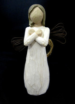  Willow Tree Demdaco Angel SIGN FOR LOVE Figurine 2003 Susan Lordi 4.5" - $22.95