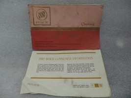 BUICK CENTURY   1982 Owners Manual with Consumer Info Sheet 14718 - $13.85