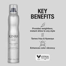Kenra Shine Spray | Instant Weightless Shine Hairspray | All Hair Types, 5.5 fl  image 2