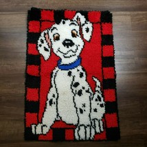 Caron Disney 101 Dalmatians Puppy Dog 20"x 30" Latch Hook Yarn Rug Wall Art - $49.49