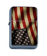 American Flag D11 Windproof Dual Flame Torch Lighter Refillable - $14.95