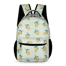 Mondxflaur Retro Lemon Backpacks for School Kids Teen Lightweight 16.2inch - $34.99