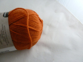 Loops & Threads Impeccable Yarn 4.5 oz 285 yds Pumpkin Orange Acrylic Calabaza - $6.92