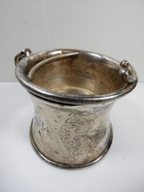 VTG Wallace Bros. Silver Plate 2 piece melting warmer cup mug with handle - $37.87