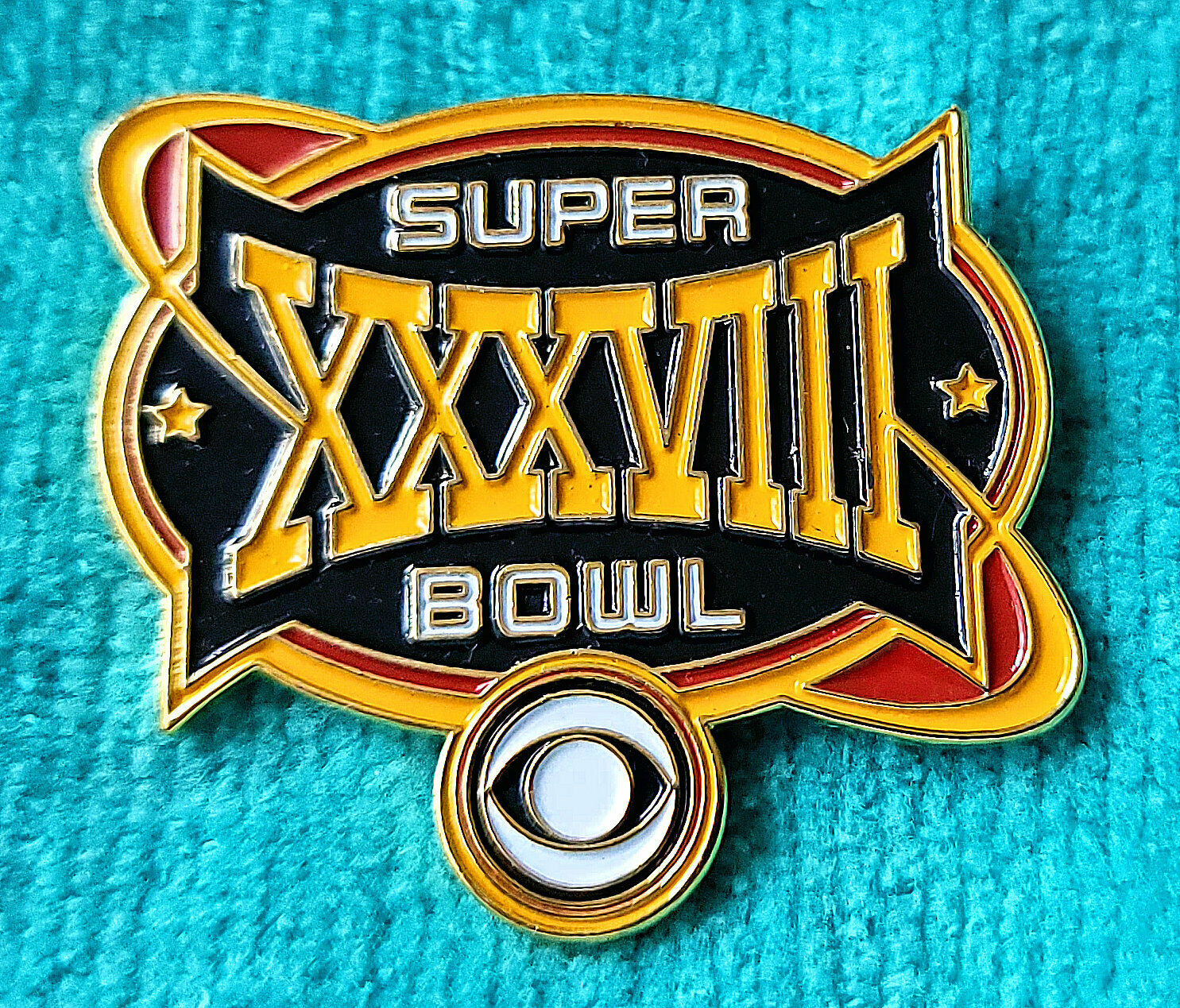 St. Louis Rams Super Bowl 34 Champions Stamp Pin NFL