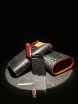 Visol Products Migo Leather Cigarette Pack Holder, Regular size, Black
