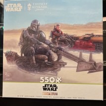 STAR WARS THE MANDALORIAN &#39;THE MARSHALL&quot; JIGSAW PUZZLE 550 PIECES NEW - $35.00