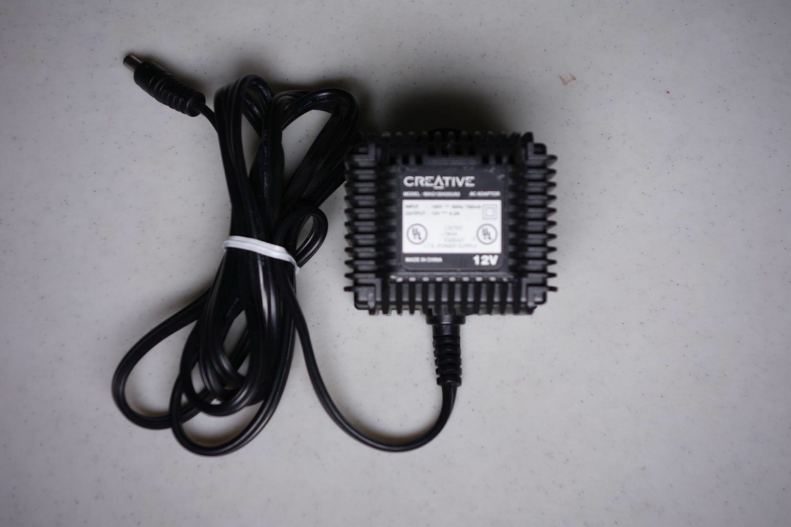 12v ac Creative adapter cord =Inspire speakers T3030 pc computer MP3 plug MF0315 - $44.50