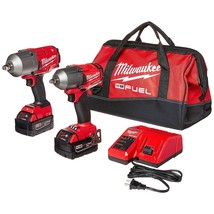 Milwaukee 2 PC M18 FUEL Auto Kit - 1/2" Impact Wrench and 3/8" Impact Wrench - $818.99
