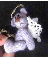BLUE ANGEL Miniature Crochet Bear Pattern by Edith Molina-Amigurumi PDF ... - $6.99