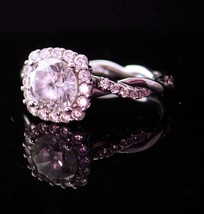 Stunning Engagement ring - Size 9 - signed sterling silver cocktail ring... - $135.00