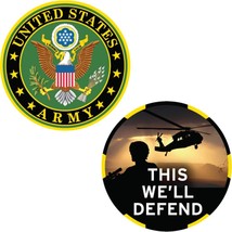 CH3511 U.S. Army Logo "This We'll Defend" Challenge Coin (1-3/4'') - $12.03