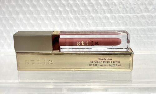 Stila Beauty Boss Lip Gloss In Casual Friday Full Size New With Box Discontinued - $28.71