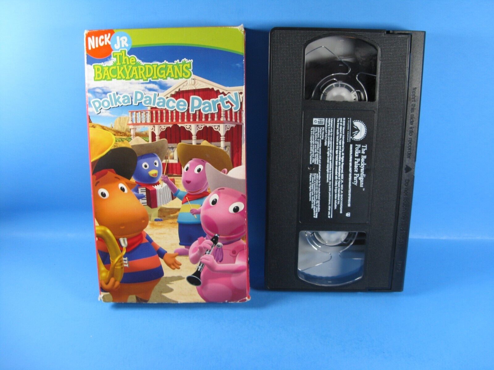 Nick Jr The Backyardigans Polka Palace Party (VHS, 2006) Nickelodeon