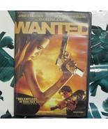 DVD Wanted James McAvoy Morgan Freemen Angelina Jolie Widescreen - $1.99