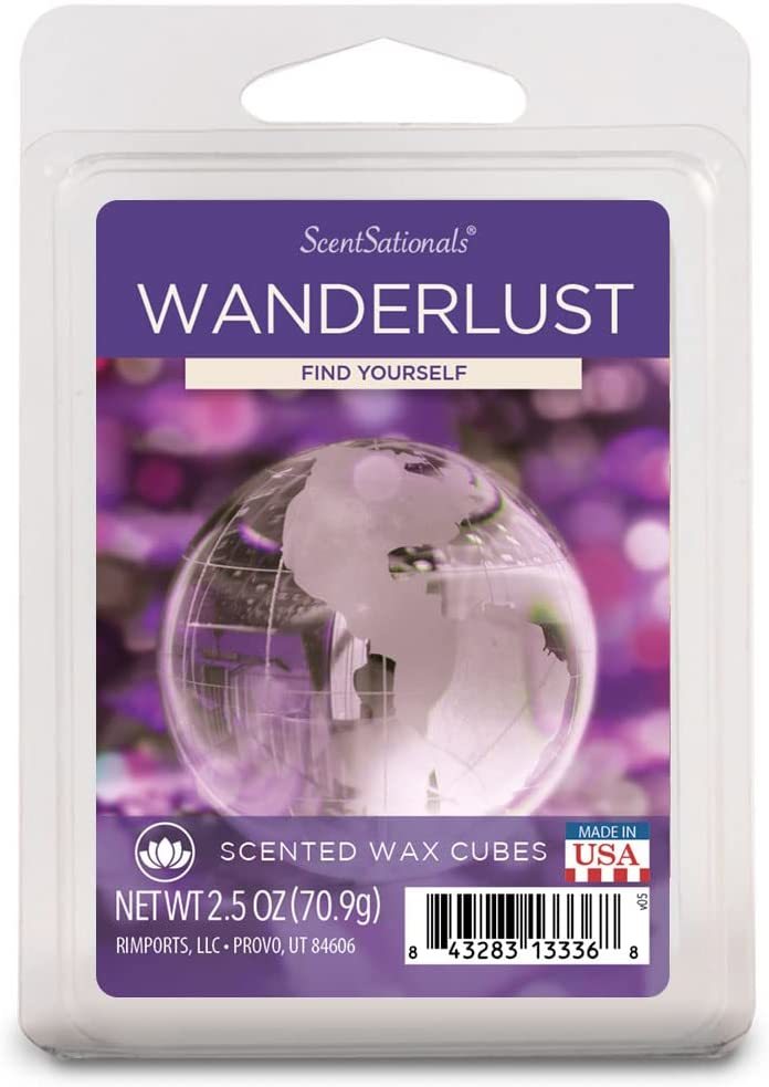 Cedar & Lavender Scented Wax Melts, ScentSationals, 2.5 oz (5-Pack) 