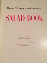 Vintage 1967 Better Homes and Gardens Salad Book Cookbook- hardcover image 2