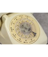 Automatic Electric Almond Rotary Desk Phone Working - $61.73