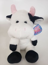 SugarLoaf Toys Dairy Cow Black & White Medium Plush 10" - $31.49