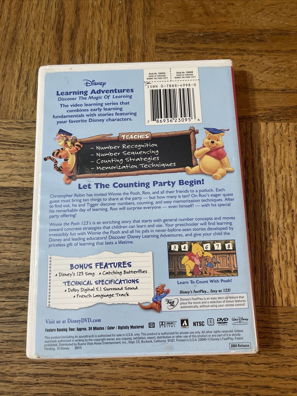 Winnie The Pooh 123s DVD - DVDs & Blu-ray Discs