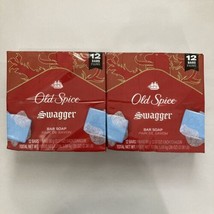 Old Spice Bar Soap for Men, Swagger, 3.17 oz, 12 Bars 