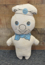 Vintage 14  Poppin  Fresh Pillsbury Doughboy Rag Doll Plush Stuffed - $19.99