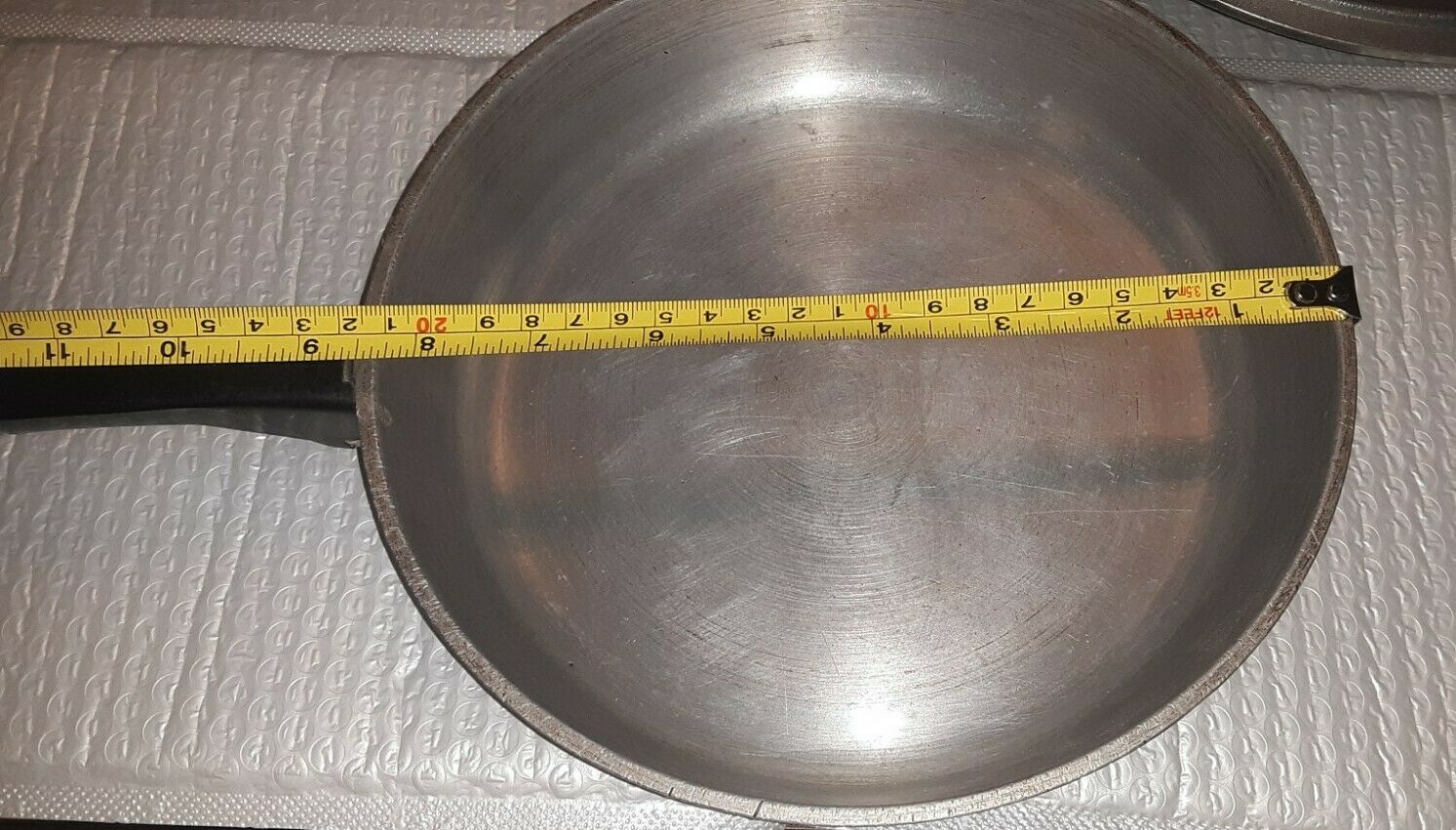 vintage Club aluminum sauce pan pint size pot w/ lid small skillet,  cookware for 1 or 2