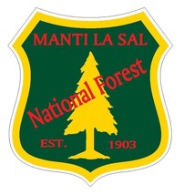 Manti La Sal National Forest Sticker R3270 You Choose Size - $1.45+