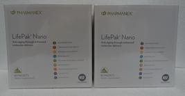 Two Pack: Nu Skin Nuskin Pharmanex LifePak Nano 60 Packets Box Sealed x2 - $378.00