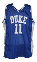 Bobby Hurley Custom College Basketball Jersey New Sewn Blue Any Size image 1