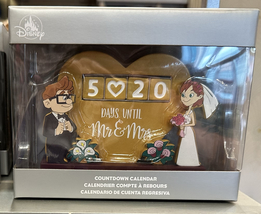 Disney Parks Carl and Elsie from Up Wedding Countdown Calendar NEW